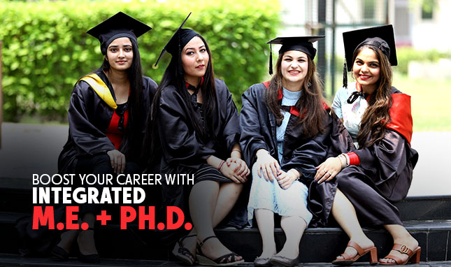 Top Integrated Master of Engineering + Doctor of Philosophy (M.E. + Ph.D.) College in Punjab and India