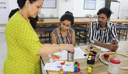 Fashion Design Labs at Chandigarh University, India