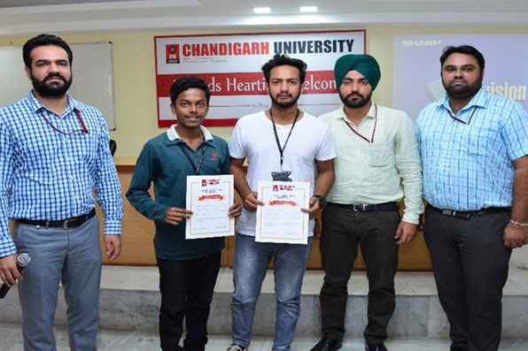Activity by Chandigarh University's Mechatronics Engineering Students