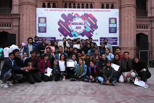 Activity by Chandigarh University's Media Studies Students