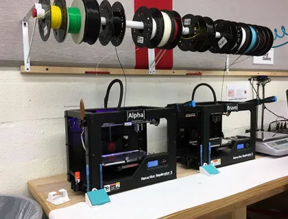 3D Printing lab image