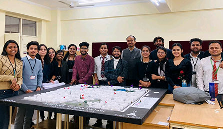 Architecture Projects at Chandigarh University, India