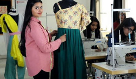Fashion Design Labs at Chandigarh University, Punjab