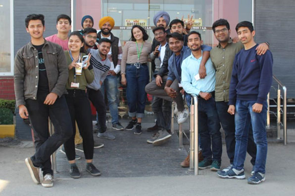 Activity by Chandigarh University's Chemical Engineering Students