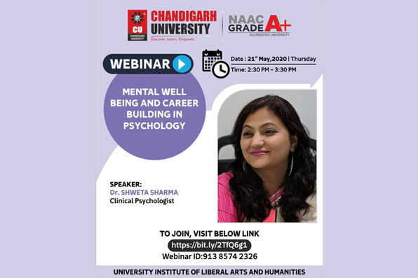 Activities by Chandigarh University's Liberal Arts and Humanities Students