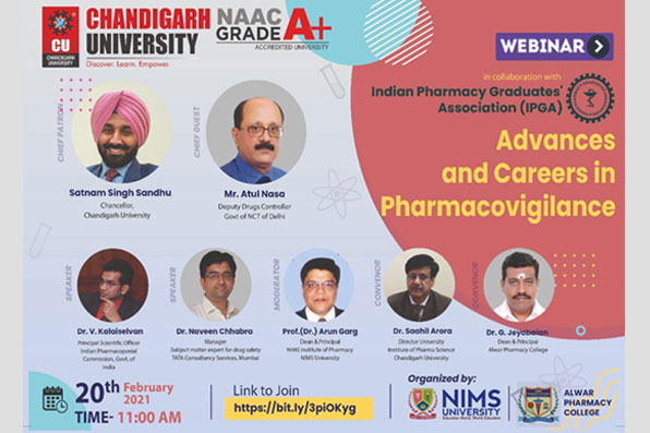 Activities by Chandigarh University's Pharma Sciences Students